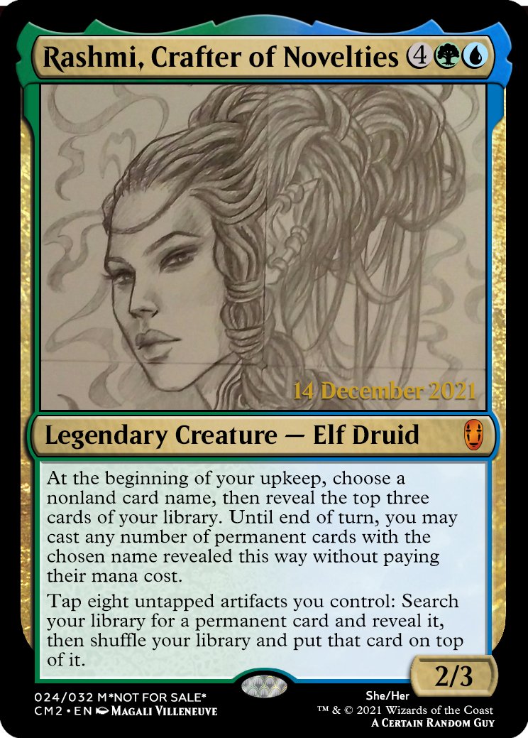 certainrandom's tweet photo. Day 14 of #MTG #CMDecember!
14. Simic https://t.co/2W8NsjGwqg