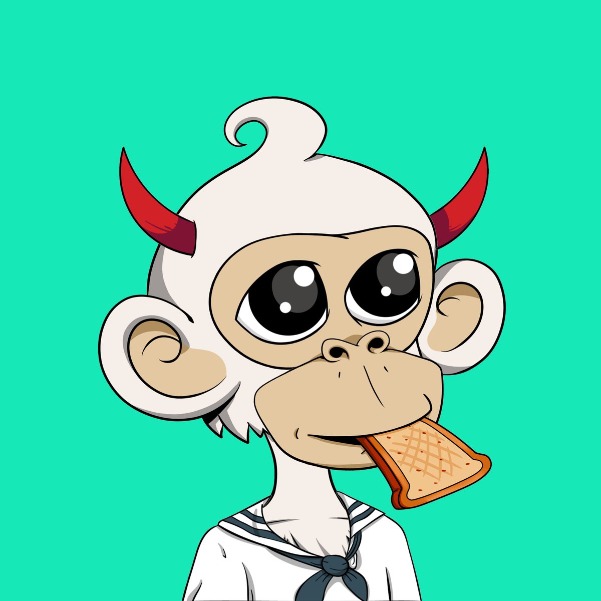 ChauNFT's tweet photo. @BabyApe_SC #BASC  #BabyApeSocialClub My ape is a cutie https://t.co/XrVb3Dtk30