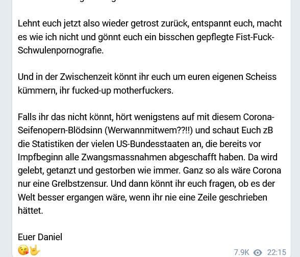 catawompus3's tweet photo. @DanielStricker Und hier noch ein schönes Beispiel, wie der nette Herr von #StrickerTV charakterlich so tickt: https://t.co/e3gHVSkgwa