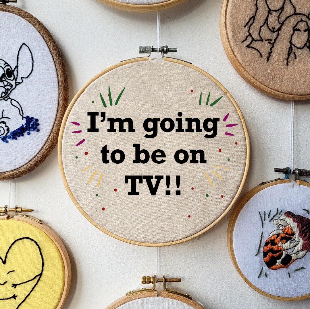 annamlav's tweet photo. So happy to announce that I'm going to be on Kirstie's Handmade Christmas this year as a contestant in the decorations category!🥳🎉
Catch ya girl on telly this Thursday 16th December @ 17:00 GMT on Channel 4 📺🧵
#KHMC #Kirstieshandmadechristmas #Channel4 #Embroidery https://t.co/QOEzMnuYnv