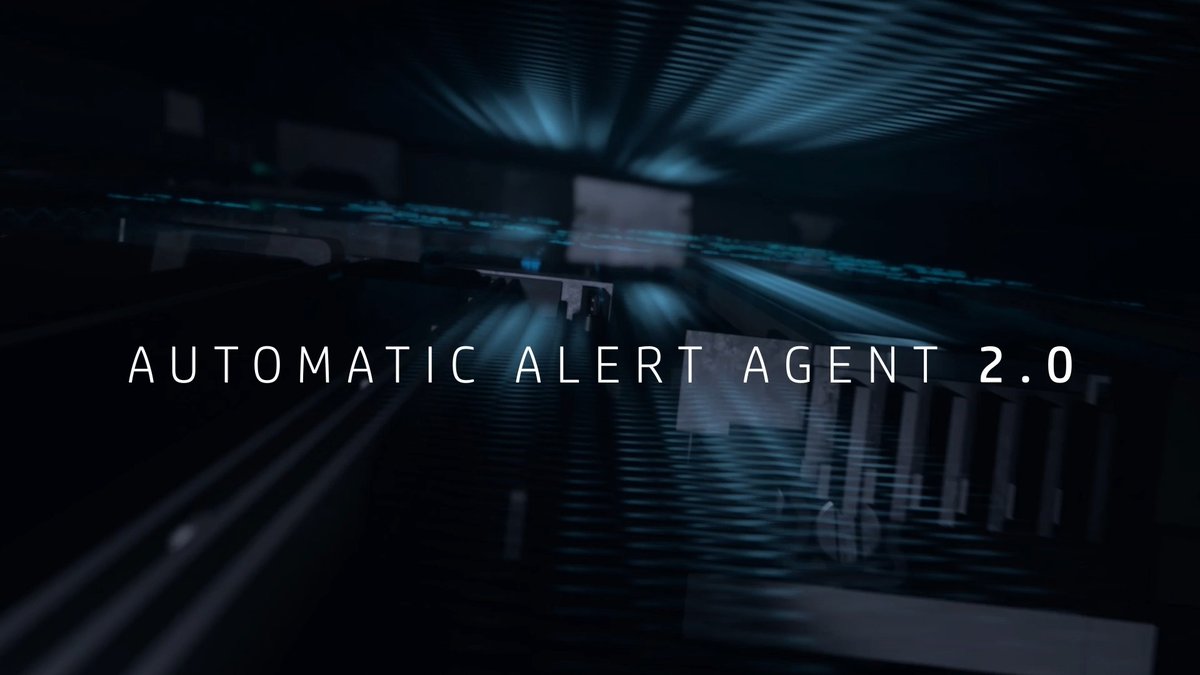 Image for the Tweet beginning: The new Automatic Alert Agent