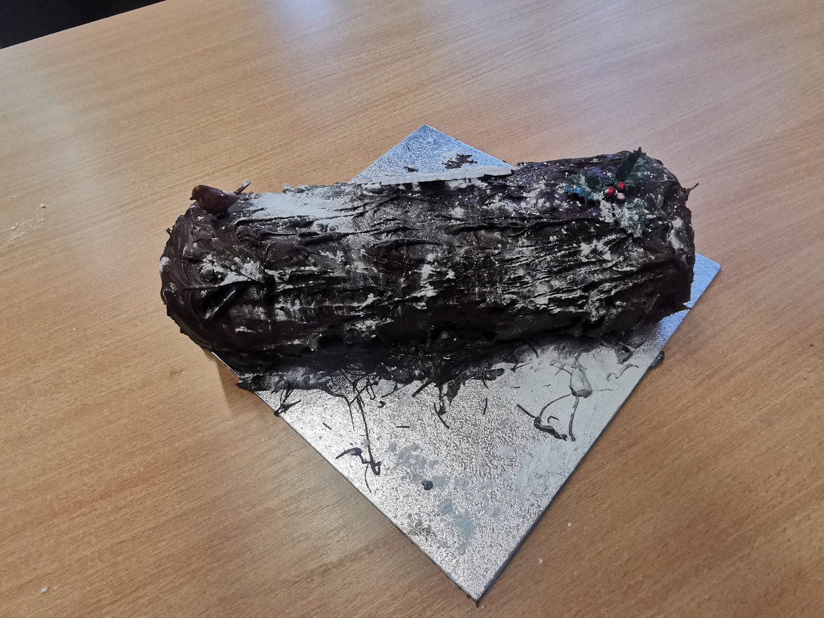 WestMonFood's tweet photo. Yule logs made by year 11🎄🎄#christmasyulelog https://t.co/wfGnHigY1p