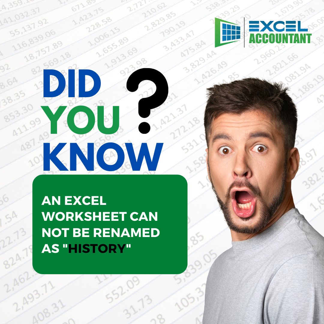 excel_account's tweet image. Here is an interesting fact about the Excel Spreadsheet. How many of you were already aware of this!
.
.
.
#didyouknowfactstheday #excelfacts #excelspreadsheets #exceltips #exceltricks #excelshortcuts