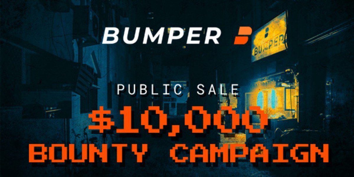 🚨$10,000 $BUMP up for grabs🚨

🔥They have launched a $10,000 bounty campaign with 
<a href="/hypersignchain/">Hypersign🆔 | #payfi #trusttech</a>
 &amp; 
<a href="/TotemFi/">TotemFi</a>🎉

💰Start staking, earn points &amp; receive $BUMP!

⚡️<a href="/Uniswap/">Uniswap Labs 🦄</a> listing on Dec 16th

More info👇
bit.ly/3pHJiXU

@bumperfinance #LFG #Bounty #thecryptolifestyle