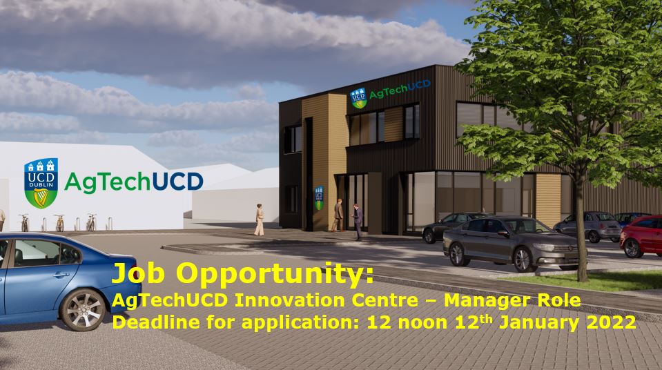 AgTechUCD's tweet photo. JOIN @AgTechUCD Innovation Centre in '22
NEW Manager Role open for application, deadline 12.01.22 - based in Kildare, Hybrid working environment #Startup #Agcceleration

#AgTech #VetTech #AgriFood #Innovation #Ideation

Linkedin Jobs: https://t.co/z2WN6Nr5Ld

@NovaUCD @Entirl https://t.co/SDIEfJDbb0
