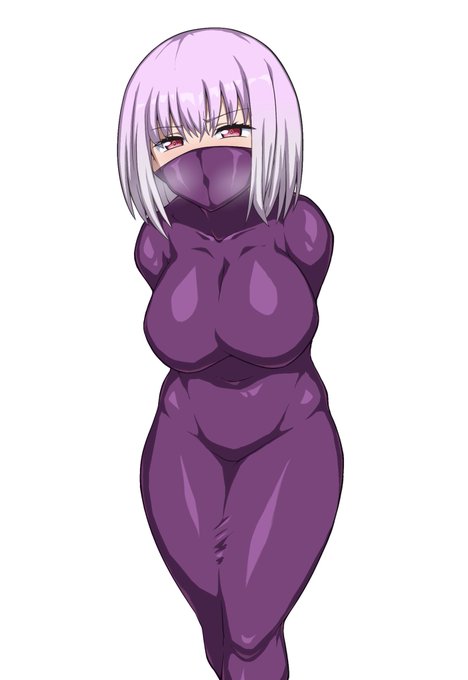 鼻まで覆われた差分 