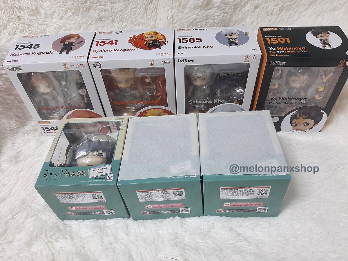 melonpanxshop's tweet photo. ♡ pls rt พร้อมส่ง
- โนรุ ก้อนละ 350
- นิโตตัน 440
- แสตนวันเกิด 550 
- เข็มกลัดวันเกิด 160
- นั่งจ๋อง เมงุมิ 1,020
- ด๋อย มือหนึ่ง 1,590

KW โนบาระ โนยะดำ คิตะ เรนโงคุ โอย อิโนะสุเกะ อุซุย คุโระเกิด อินุมากิ
ส่ง แฟลช 40 
#ตลาดนัดไฮคิว #ตลาดJJK #ตลาดนัดดาบพิฆาตอสูร #ตลาดนัดด๋อย https://t.co/k6IN92qY1N