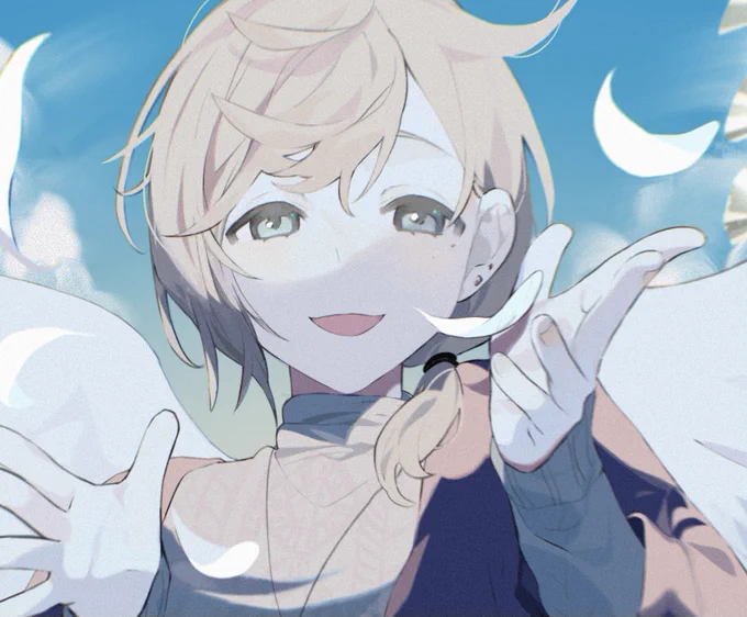天使👼
#かな絵 