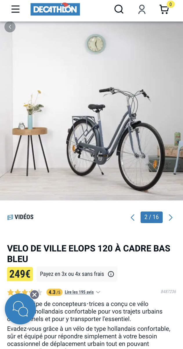 nobicbleu's tweet photo. Un nouveau vélo pour remplacer l’ancien qui n’en peut plus… https://t.co/BtsbtAgRF9