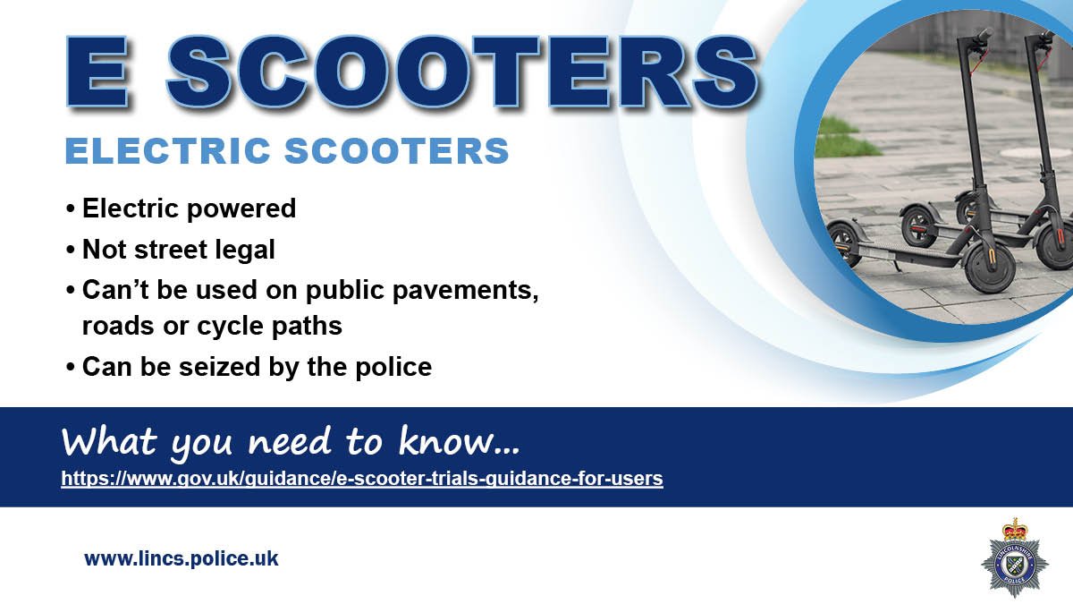 E-scooters are great fun, but do you know the law around using them? Make sure you can enjoy any gifts safely this Christmas. ow.ly/8HFG50HaboE