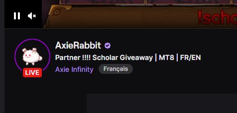 MonsieuRabbit's tweet photo. Finally! 😭🥳❤️🐰
@AxieInfinity https://t.co/hBA4V2AI0D
