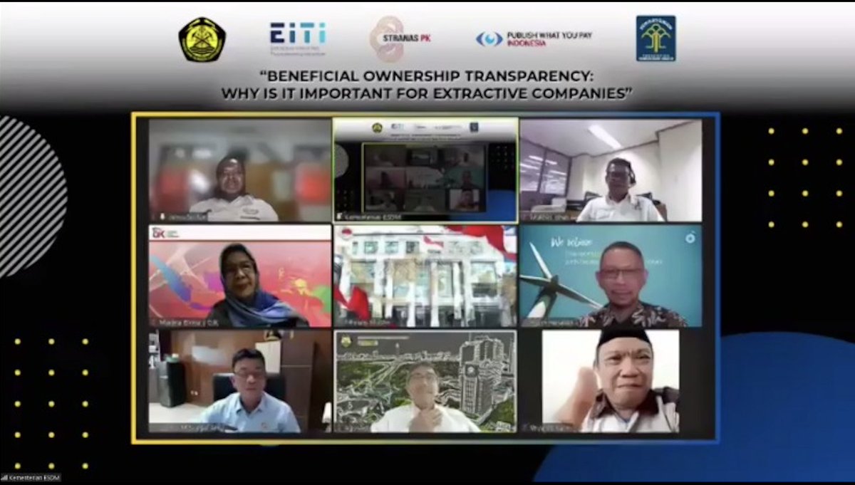 EITI International (@eitiorg) on Twitter photo Today <a href="/Indonesia/">Indonesia</a> held a #beneficialownership workshop for extractive companies to improve awareness on the benefits of #beneficialownership disclosures for companies @EITI_Indonesia <a href="/KementerianESDM/">Kementerian Energi dan Sumber Daya Mineral RI</a> <a href="/NewsKemenkumham/">Media Center Kementerian Hukum dan HAM</a> <a href="/PWYP_Indonesia/">PWYP Indonesia</a> <a href="/KPK_RI/">KPK</a> @EITI_KESDM <a href="/OpenOwnership/">Open Ownership</a> Today <a href="/Indonesia/">Indonesia</a> held a #beneficialownership workshop for extractive companies to improve awareness on the benefits of #beneficialownership disclosures for companies @EITI_Indonesia <a href="/KementerianESDM/">Kementerian Energi dan Sumber Daya Mineral RI</a> <a href="/NewsKemenkumham/">Media Center Kementerian Hukum dan HAM</a> <a href="/PWYP_Indonesia/">PWYP Indonesia</a> <a href="/KPK_RI/">KPK</a> @EITI_KESDM <a href="/OpenOwnership/">Open Ownership</a>