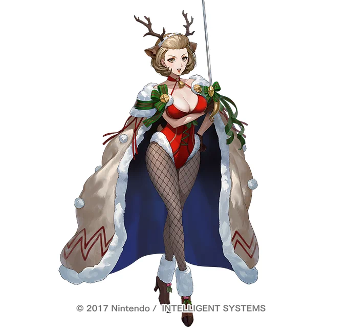 12月16日『ファイアーエムブレムヒーローズ』にて配信されます、「白銀に響く聖歌 マヌエラ」イラストを担当させていただきました～よろしくお願い致します～!

My illustration Silver Caroler Manuela will be available from Dec. 15 in Fire Emblem Heroes!

#FEヒーローズ #FEHeroes 