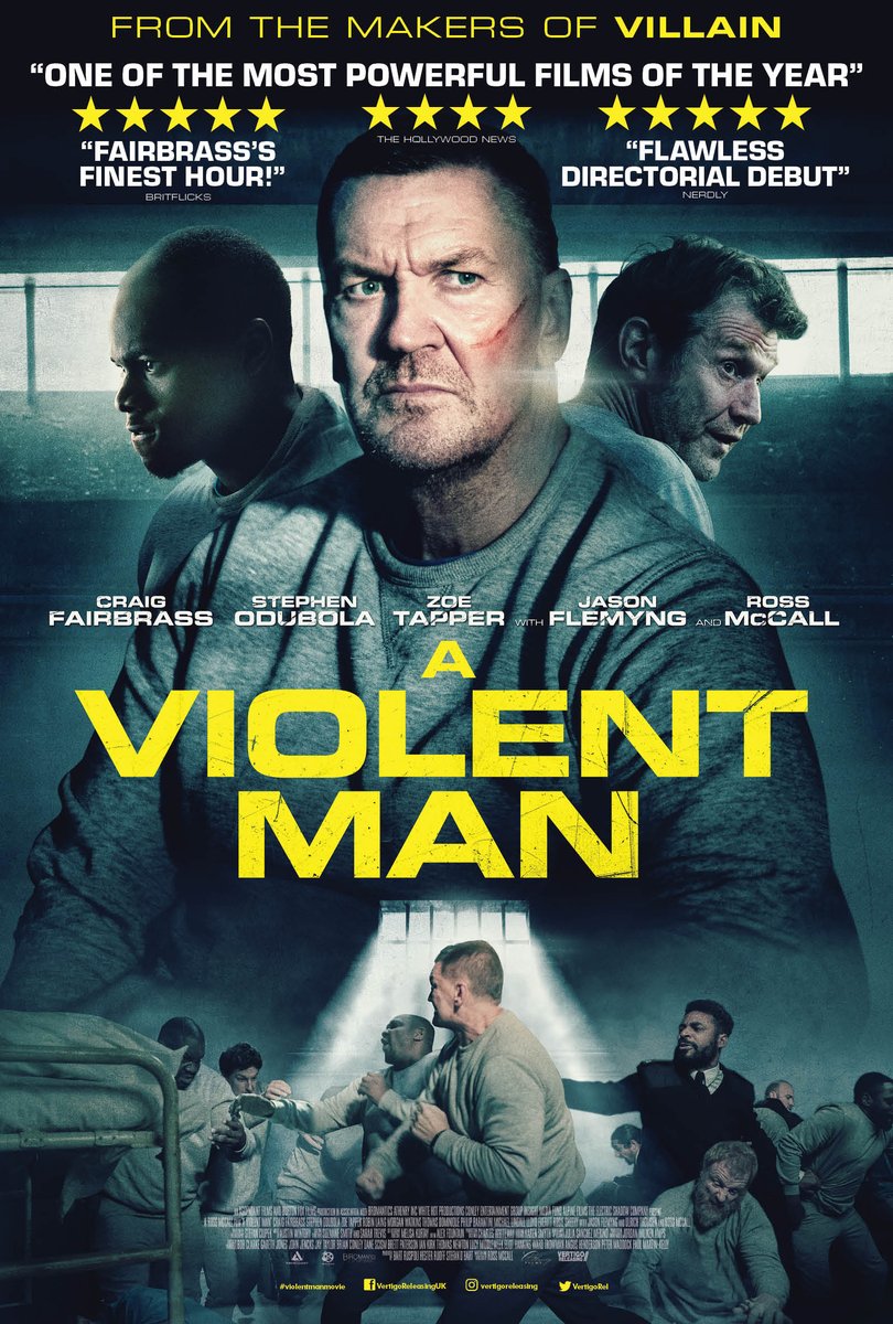 Vertigo Releasing (@vertigorel) on Twitter photo ★★★★★ "Fairbrass's Finest Hour!" — <a href="/Britflicks/">BritFlicks</a>.
On 4th February 2022 get ready to meet A VIOLENT MAN.
In Cinemas & On Digital Platforms. #ViolentManMovie ★★★★★ "Fairbrass's Finest Hour!" — <a href="/Britflicks/">BritFlicks</a>.
On 4th February 2022 get ready to meet A VIOLENT MAN.
In Cinemas & On Digital Platforms. #ViolentManMovie