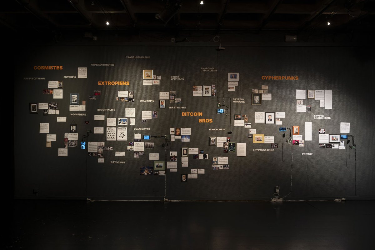 Cartographie des imaginaires de la #blockchain  #Bitcoin #Extropians #Cypherpunks