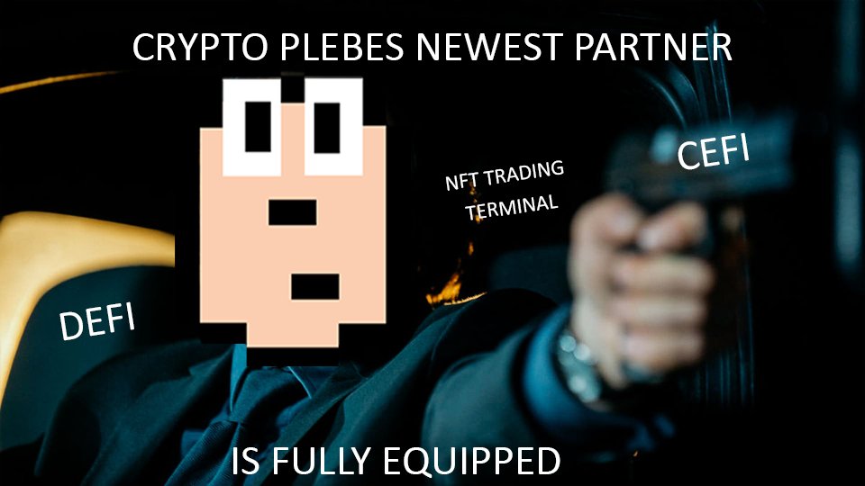 CryptoPlebes's tweet photo. Our Newest Crypto Plebes Partner is fully equipped 🔫#DEFI #CeFi and #NFTs Trading Terminal all rolled into 1 kickass package 👊 https://t.co/76YRZffLye