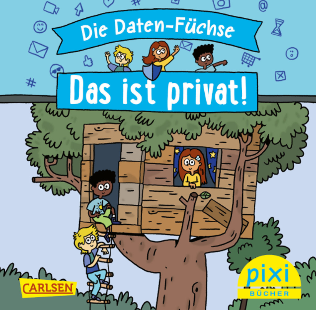 Was ist eigentlich #Privatsphäre? Das wollen die "Daten-Füchse" in zwei Kinderbüchern erklären. Eine tolle Idee um #Datenschutz schon den Kleinsten nahe zu bringen bevor sie zu Usern von Instagram &amp; Co. werden tinyurl.com/ycxw3awz