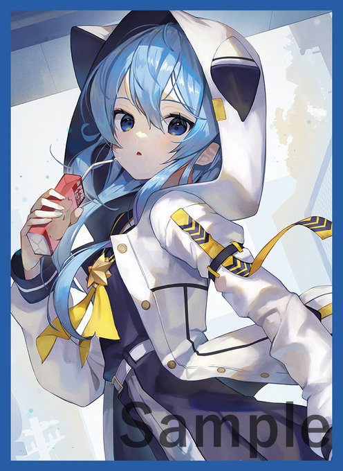 冬コミ 新作情報
「すいせい」のスリーブとプレイマットになります。イラストはスコッティ様(@Sco_ttie)になります! 