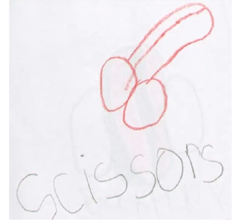 BiggStan's tweet photo. Its medical scissors but if you don't see that then you need glasses https://t.co/14w9JbLvDQ