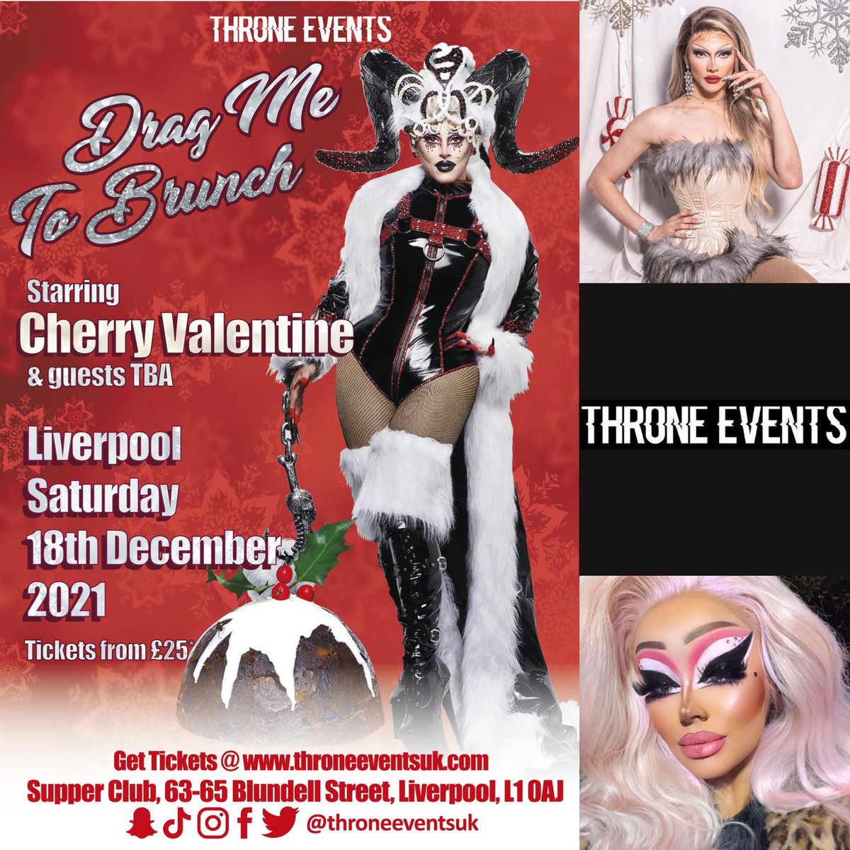Adam_C_Edwards's tweet photo. #Liverpool @TheCValentine @nayathorn &amp; @thekikipain are taking over @BlundellStreetL Saturday 18th December for a one off Drag Me To Brunch Christmas Special.

🎄Get tickets at https://t.co/dSMqEow5XE🎄

☃️ #christmas #dragbrunch #rpdruk #dragraceuk #lgbt #gay https://t.co/NncWkzHX7u