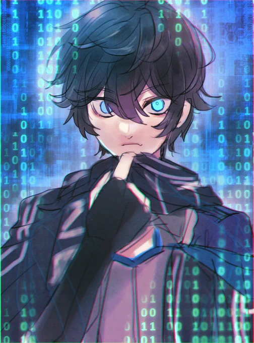 データキャラ(?)
#AXIART 