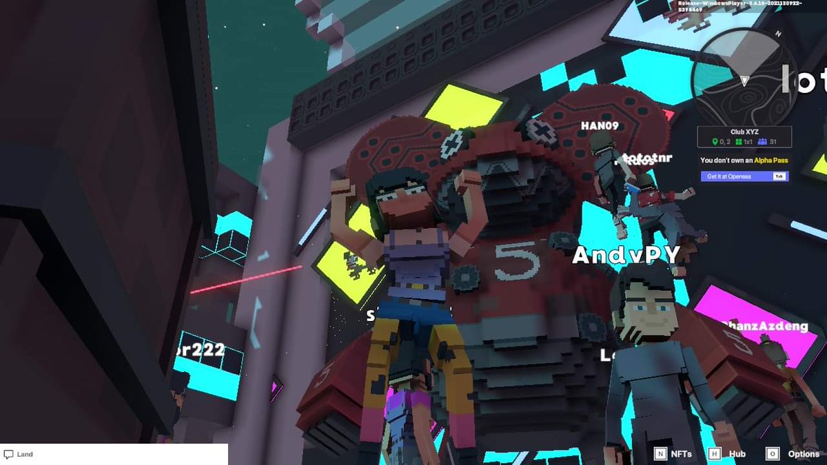 rozzie04's tweet photo. @TheSandboxGame @deadmau5 Im beside hiiiim! 😍 #SandboxAlphaContest https://t.co/quA2uEoD2G