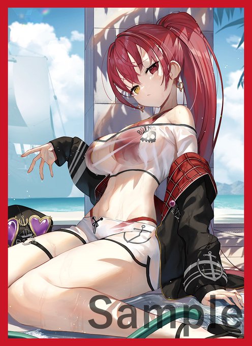 冬コミ 新作情報
「マリン」のスリーブとプレイマットになります。イラストはスコッティ様(@Sco_ttie)になります! 