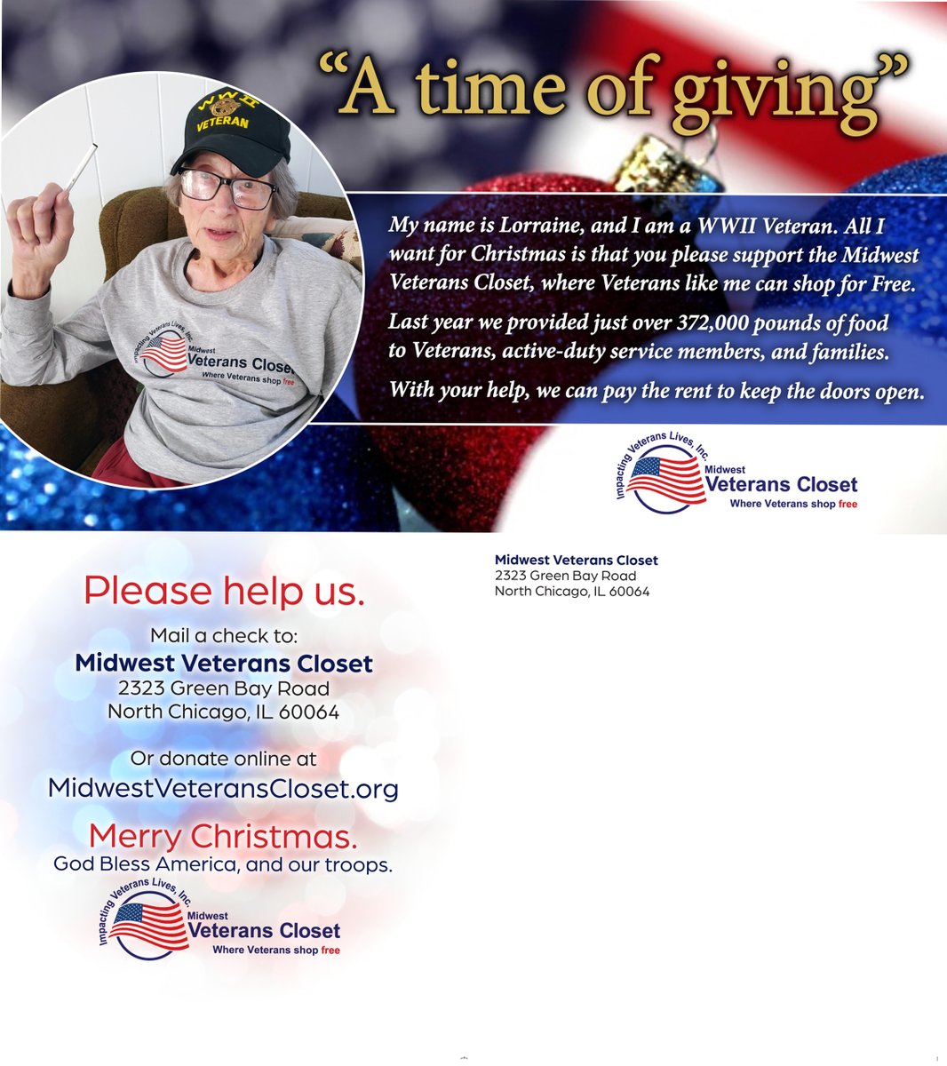 Midwest Veterans Closet - Impacting Veterans Lives (@mdwstvetcloset) on Twitter photo 