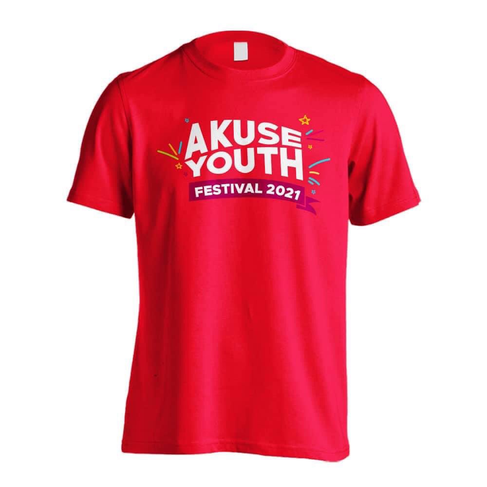 AkuseY4Impact's tweet photo. Announcing Akuse Youth Festival 2021 ☺️💃🏾✌️

See Poster for details. Pick up your tshirts for only GHS 30 ☺️🔥 https://t.co/ruoxA5FWYY
