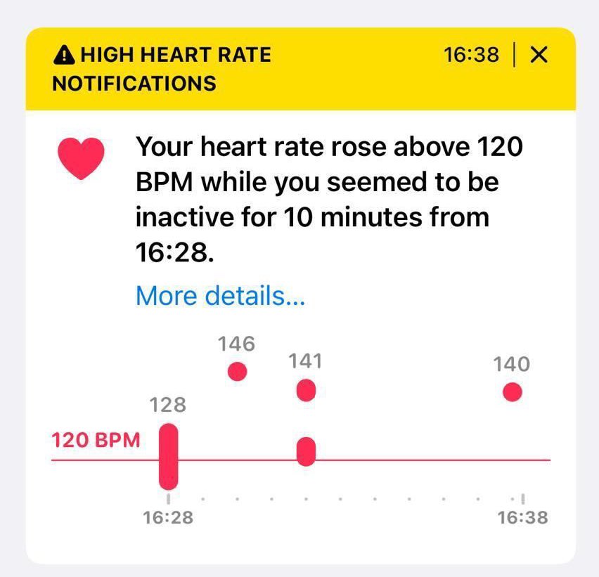Ahh the #ASH21 pre-talk anxiety/ excitement loyally captured by the Apple Watch ☺️🙈