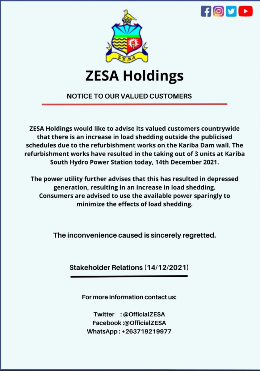 AsterXe_dex's tweet photo. #PowerAlert
#Power Supply Situation update https://t.co/3Ww5K5B3Dh