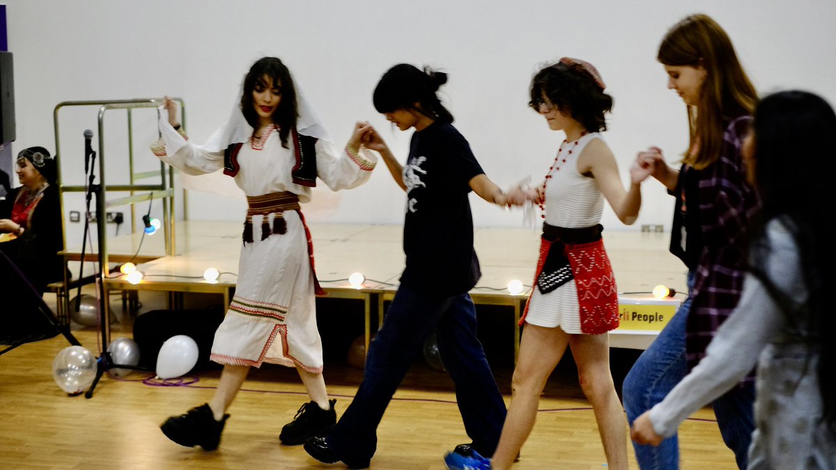 ParliHillSchool's tweet photo. Another of our highlights from this term was definitely the party of the year - International Evening - organised by our brilliant students and our parents association @Parli_People. Students put on the most amazing catwalk of their own cultural attires #AutumnHighlights https://t.co/s6h8iEar4N