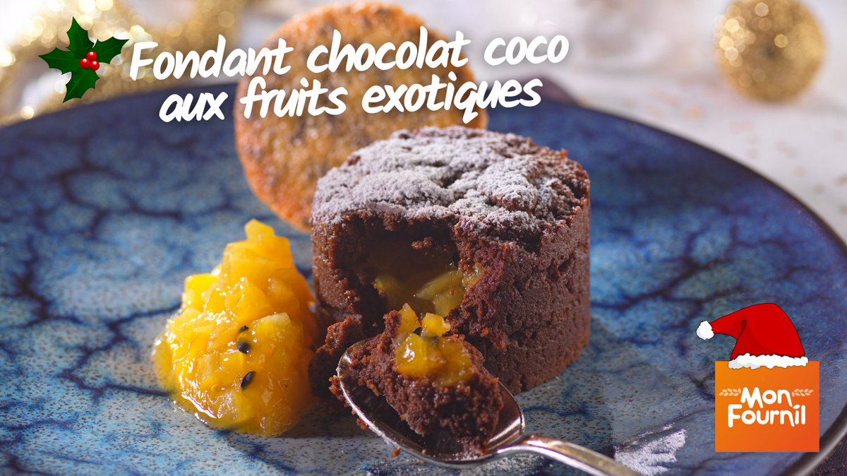 Voici notre recette de dessert pour Noël : fondant chocolat coco aux fruits exotiques et tuile aux graines de lin 😜
monfournil.fr/recettes/fonda…
🎁 N'oubliez pas de participer à notre calendrier de l'Avent : 1 cadeau à gagner chaque jour !

#monfournil #noel2021 #dessert #sansgluten