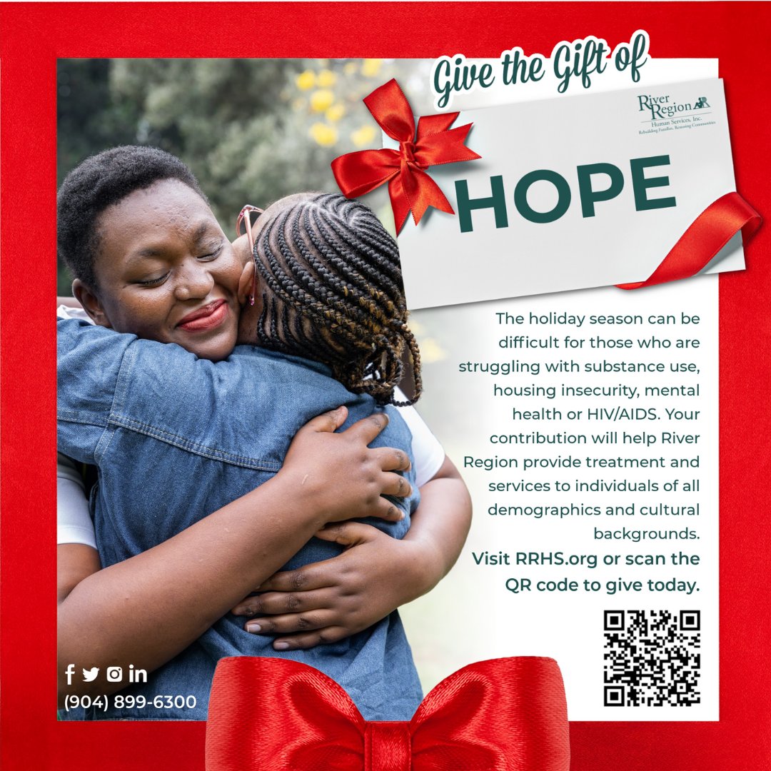 Give the gift of hope this season by donating to support someone in treatment. 
#donate #treatment #drugtreatment #substanceusetreatment #alcoholtreatment #givingtuesday #nonprofit #behavioralhealth