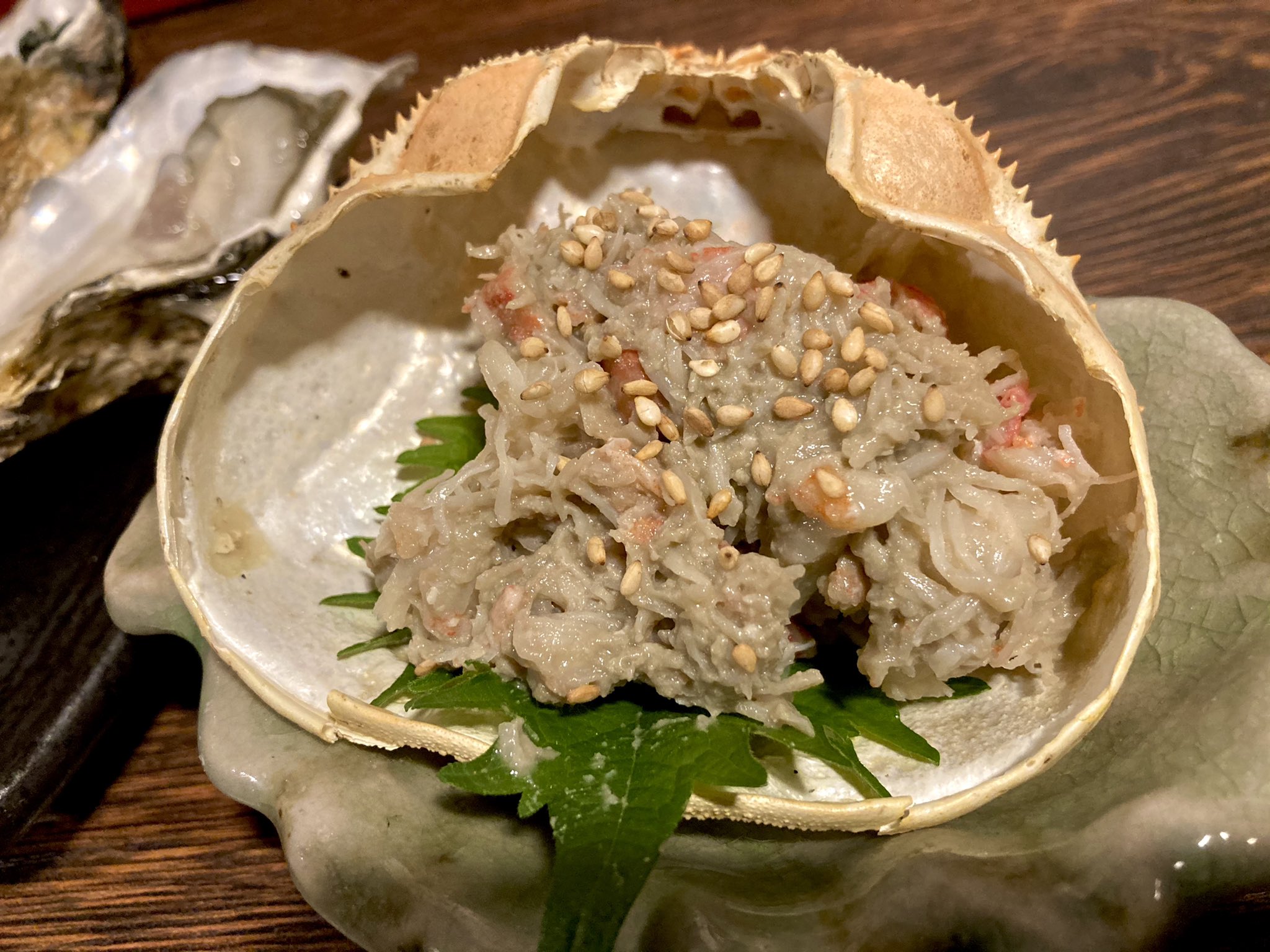 Sanae Harp カニ味噌とか 蟹とか 牡蠣とか 忘年会の一部です 文化芸能はまだまだ元通りではないですから しかし 活力や発想ないとね 貧乏ながらに Sanae Harpistsanae T Co Jweefwtbrv Twitter
