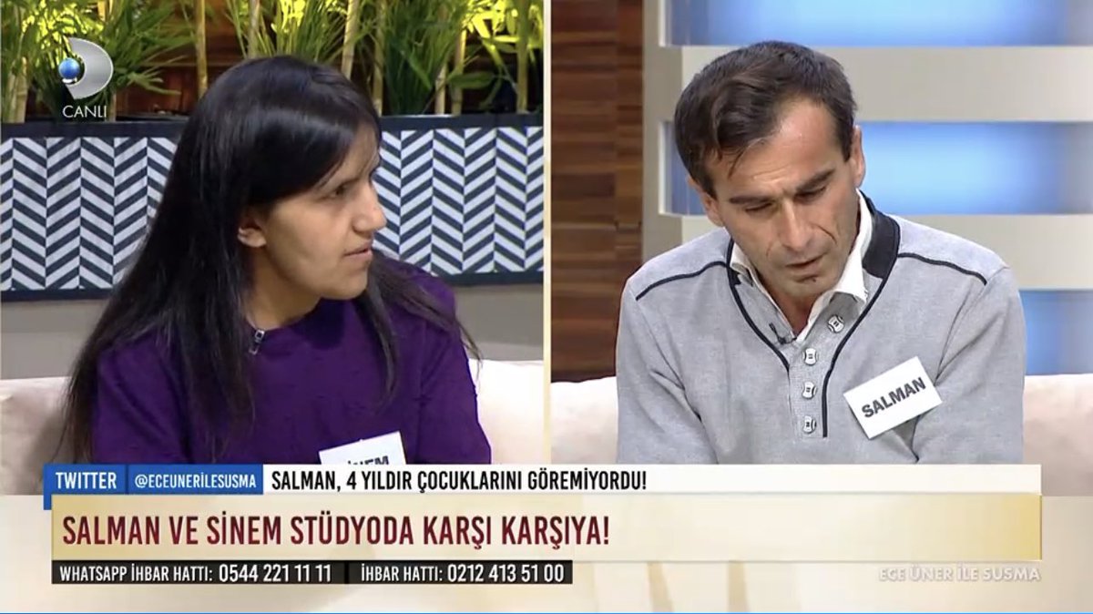 Sinem ve Salman stüdyoda karşı karşıya!
#eceüner #eceünerilesusma #susma #aldatılma #ayrılık #salmanyıldırım