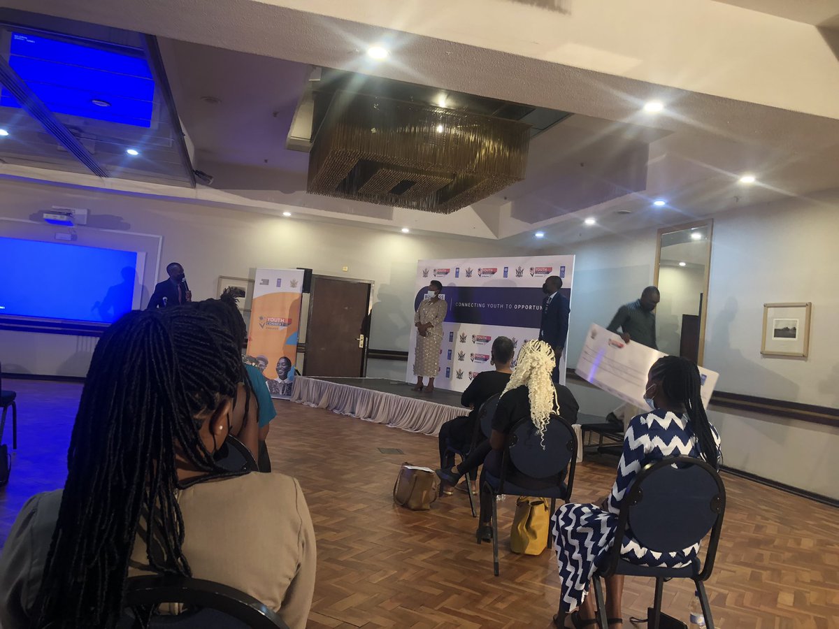 Attending the UNDPZW - YouthConnekt Programme - final pitch and awards ceremony. Shout out to UNDP for an awesome platform for youth development and growth 👌🏾! @UNDPZimbabwe @YouthConnektZim @Ibuhub_Africa