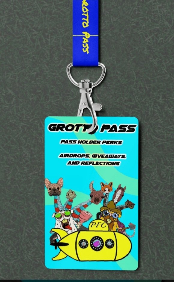 Ff2Pa's tweet photo. These are the first 2 airdrops for the Grotto Pass!!  Multiple additional already in the works! This doesn't even include future reflections! Each airdrop will be retired 1 month after it was dropped, so get a Grotto Pass and you will be given these! https://t.co/oy9Nl06ARO https://t.co/bAg4aN0P4p