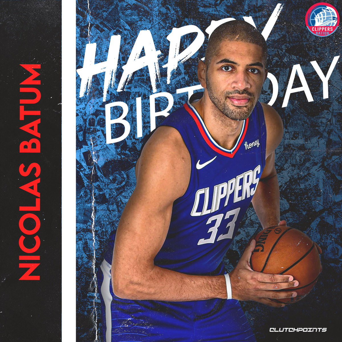 Join Clippers Nation in greeting our ever-reliable vet, Nicolas Batum, a happy 33rd birthday! 