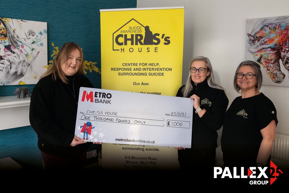 With over 60 trained volunteers <a href="/HouseChriss/">Chriss House</a> offers support in a safe environment for those struggling with mental health and suicide. Nominated by <a href="/mandhlogistics/">M&H Logistics</a> a charity close to their hearts. bit.ly/3D6HD37 #teamfortec #25years #25yearsofexcellence #charity