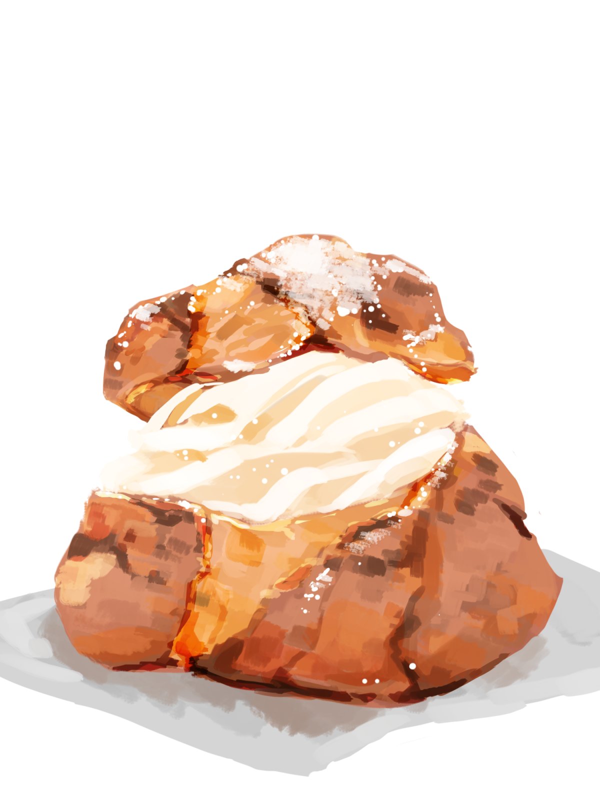 キシリ シュークリーム 食べ物イラスト T Co Svsxmtl3qa Twitter