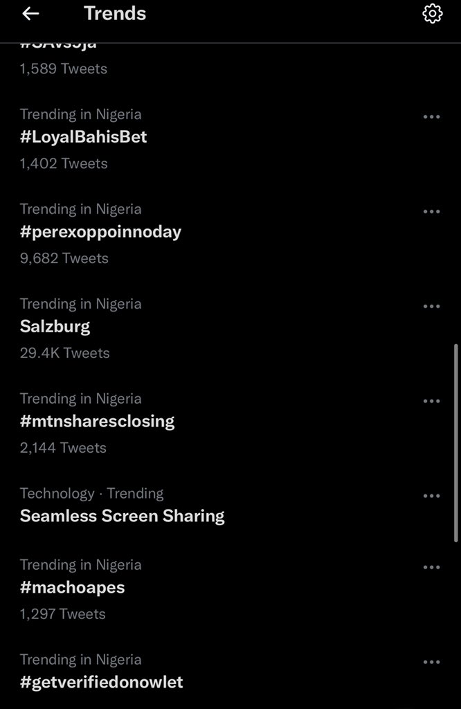 Shadymillis's tweet photo. Two of our tags trending in Nigeria,Patriots you’re a force!!! Thank you all👏👏 @OPPONigeria 

PERE X OPPO INNO DAY 
#PereXOppoInnoDay 
#OPPOINNODAY2021 https://t.co/Rq41w7UOQa