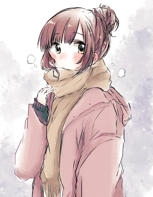 冬のお団子響子ちゃん 