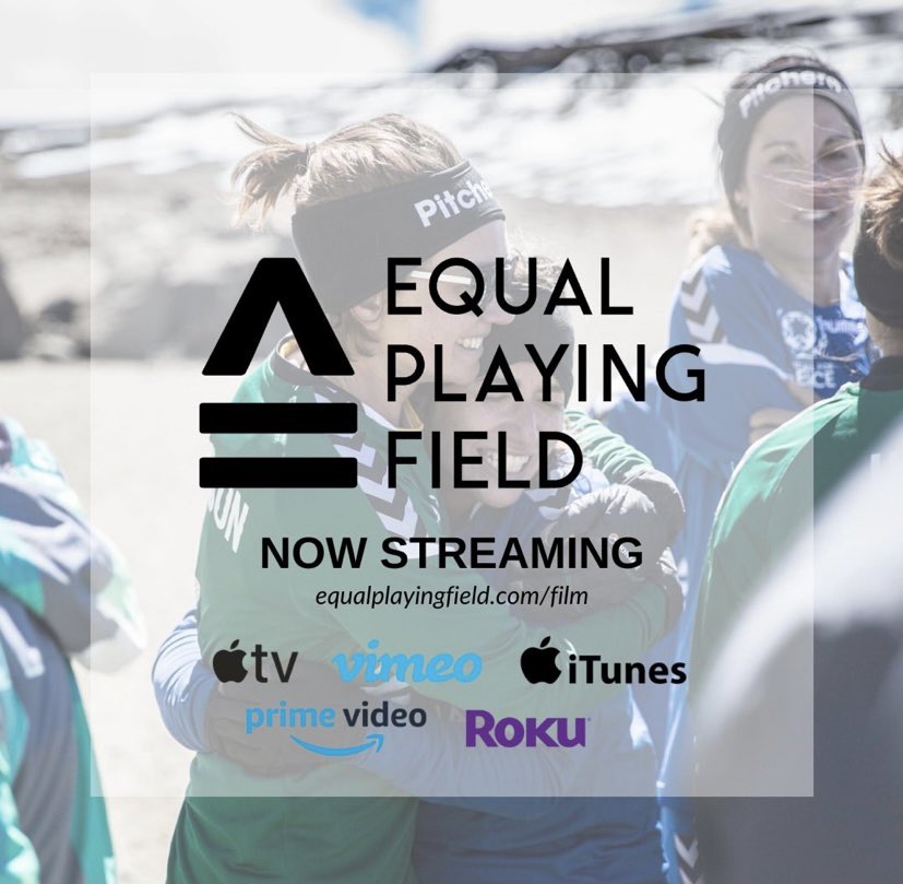 Watched <a href="/EPFinitiative/">Equal Playing Field</a>'s doc last night with my wife, absolutely loved it! The strength of the voices , the courage, and the power of those women--individually and collectively-- is immense.

What an engine for #AnyGirlAnywhere.