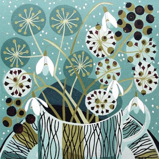 Hell again. 
Painter  Jenny Hancock says she’s happiest in her garden and in fact quite a bit of her work comes from that love.
Cheshire based artist working in Acrylic and Oil, Watercolour and Inks.  Also a Linocut artist too. https://t.co/rzWhLJDlAp