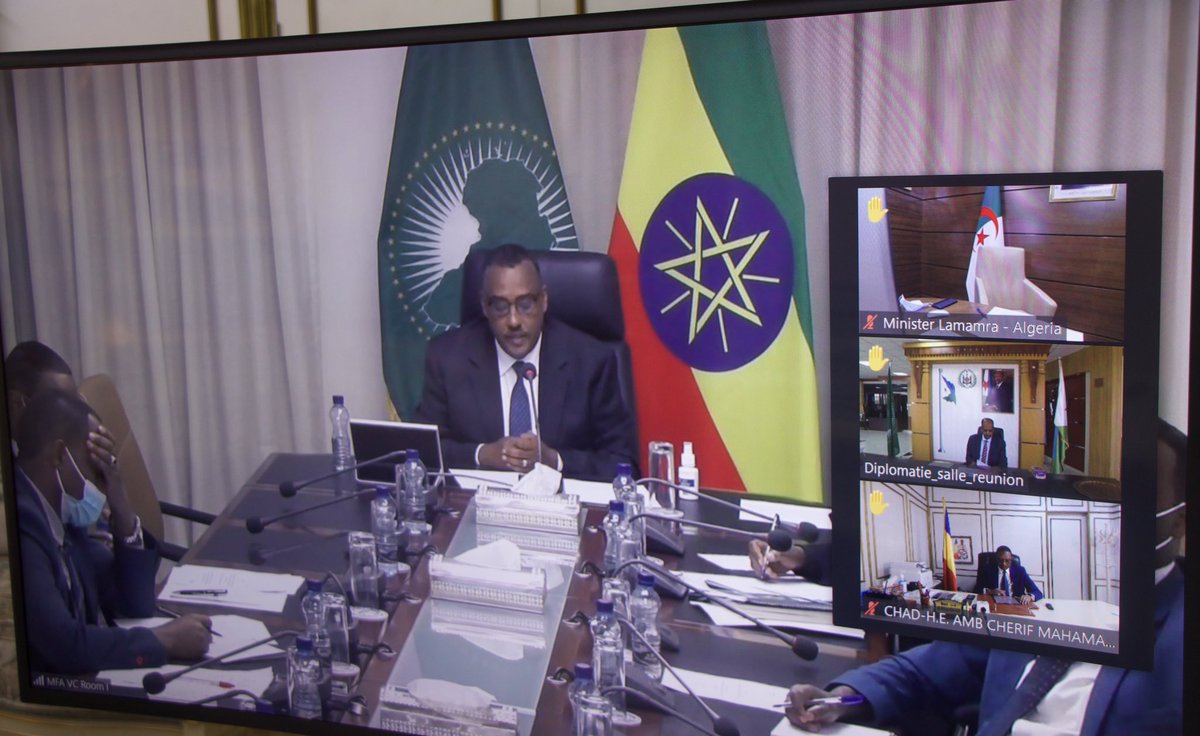 L’Amb. <a href="/Cherif_MZ/">Chérif Mahamat Zene</a> a pris part, ce mardi 14 décembre, à la 1055ème réunion du Conseil de Paix et de Sécurité de l’Union Africaine, tenue en virtuel au niveau ministériel. A l’ordre du jour, la question de l’interdépendance entre la paix, la sécurité et le développement.