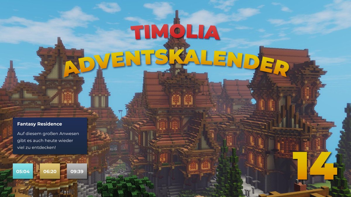 TimoliaTeam's tweet photo. 🚪 TÜRCHEN 14 🚪

Hinter diesem Türchen gibt es ein weitläufiges Anwesen mit verspielten Türmchen und ornamentalen Fenster für euch zu erkunden! 🕯👀 https://t.co/TfloSduTYr
