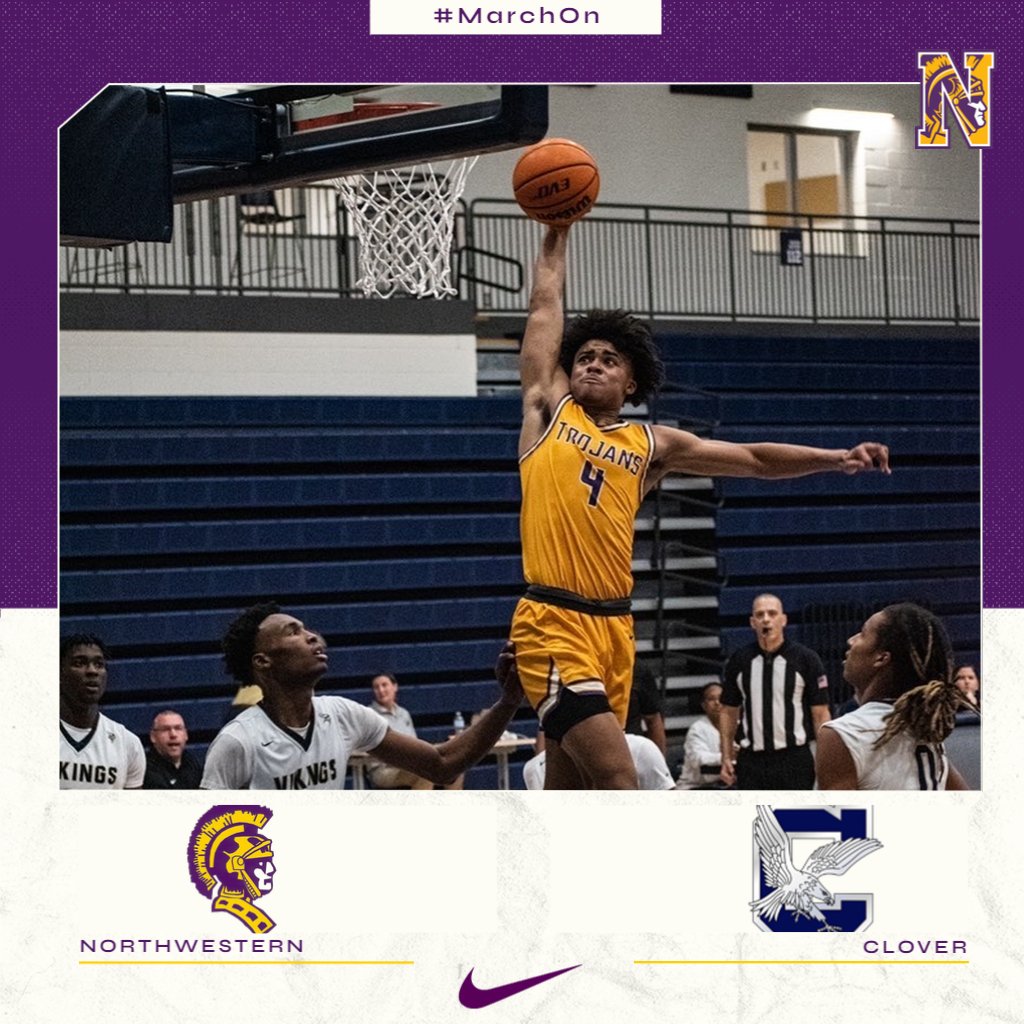 GAMEDAY! 
🗓️Tuesday, Dec. 14
🕢7:45 PM
🎟️northwesterntrojans.org 
📍Northwestern High School
#MarchOn
