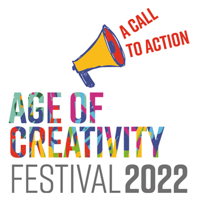 Age of Creativity Festival 2022, a call to action! More details in January... @MeetMeAlbany @LiveMusicNowUK @GCDanceCompany @house_memories @agescotland @LuminateScot @GwanwynAgeCymru @Age_Opp @BealtaineFest #creativeageing #culturehealth #creativelaterlife