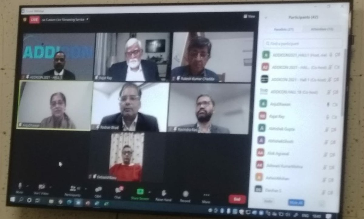 Addiction Psychiatry Society India (@addictionpsyin) on Twitter photo Dear delegates #ADDICON 2021, <a href="/addictionpsyin/">Addiction Psychiatry Society India</a> & <a href="/nddtc_aiims/">NDDTC, AIIMS, Delhi</a> are thankful for making the conference a success. 474 registrations, 9 plenary lectures, 24 symposia, 60 oral papers, 25 e-posters, a national quiz, best thesis award session - incredible participation & engagement 🙏 Dear delegates #ADDICON 2021, <a href="/addictionpsyin/">Addiction Psychiatry Society India</a> & <a href="/nddtc_aiims/">NDDTC, AIIMS, Delhi</a> are thankful for making the conference a success. 474 registrations, 9 plenary lectures, 24 symposia, 60 oral papers, 25 e-posters, a national quiz, best thesis award session - incredible participation & engagement 🙏